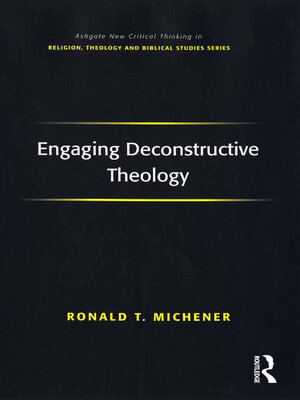 cover image of Engaging Deconstructive Theology